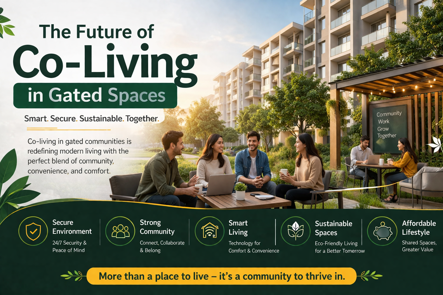 Future of Co-Living in Gated Communities: