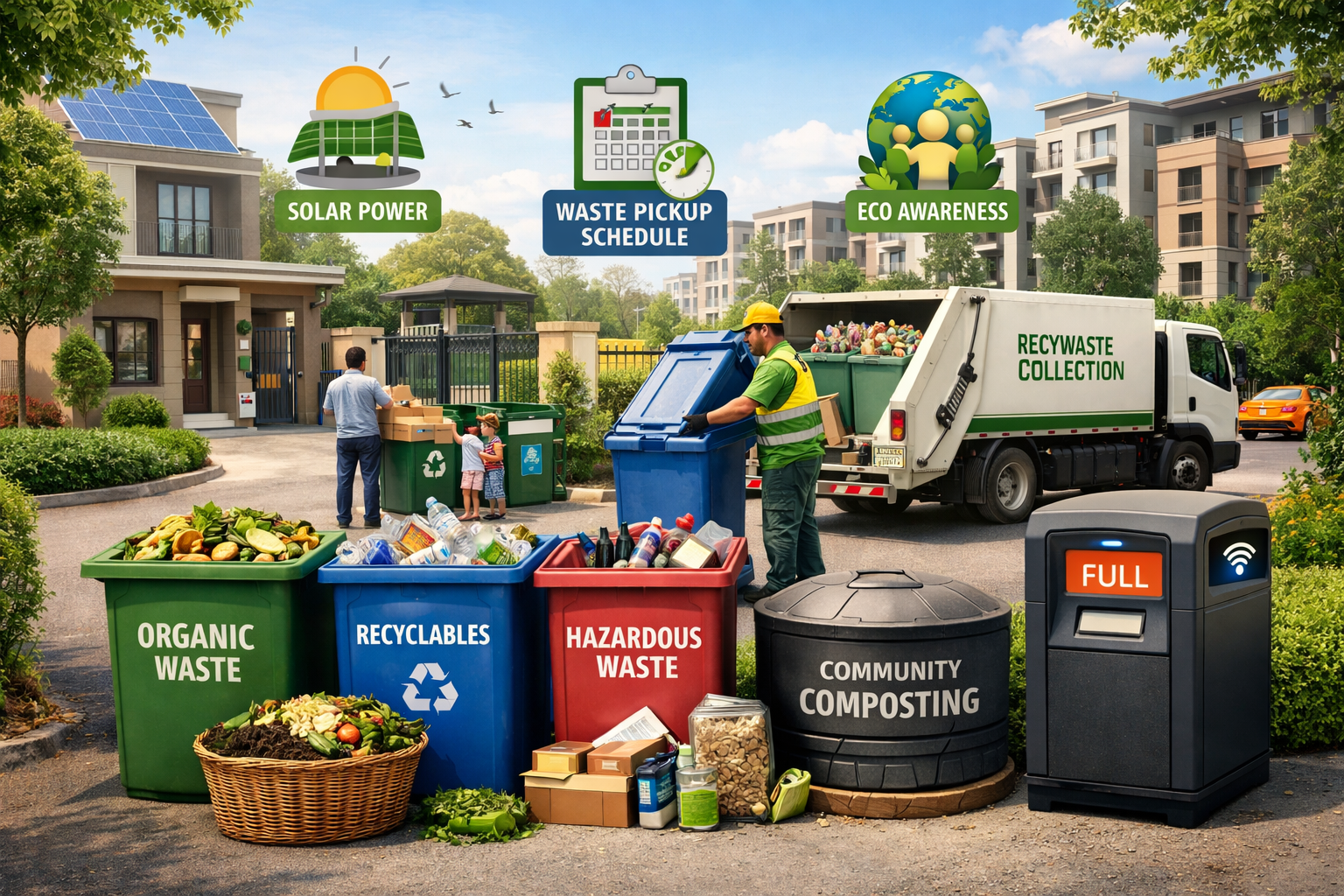 Waste Management Systems in Gated Communities: